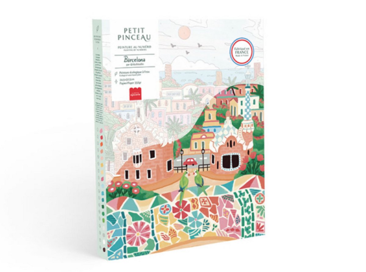 La Petite Epicerie Painting by Number Kit 